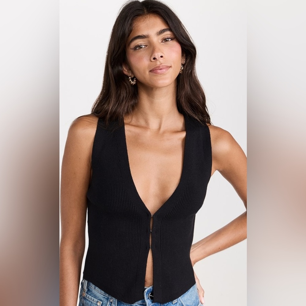 Reformation Myrtle Cotton Sweater NWT